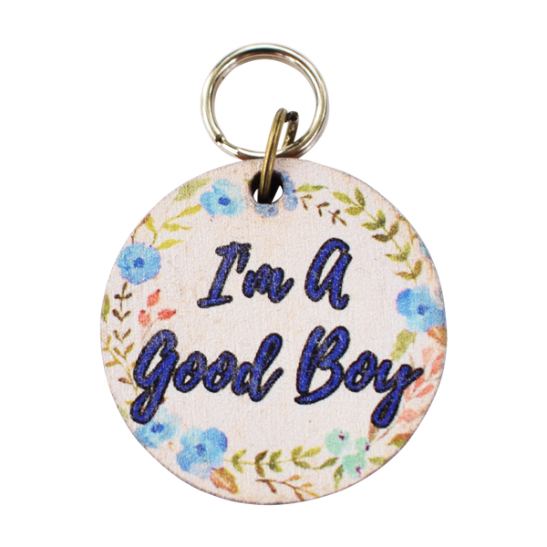 I'm a Good Boy Dog Tag