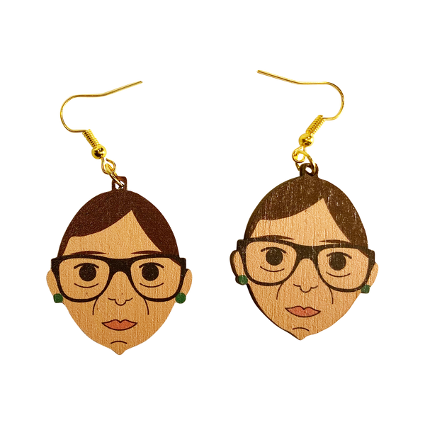 Ruth Bader Ginsburg Earrings