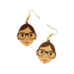 Ruth Bader Ginsburg Earrings