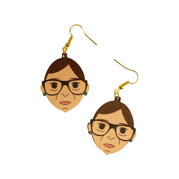 Ruth Bader Ginsburg Earrings