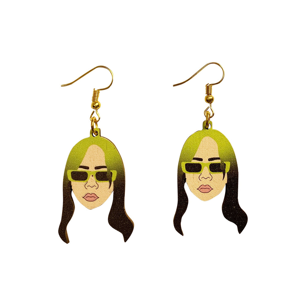 Billie Eilish Earrings – Buy Socks You All - Main Image