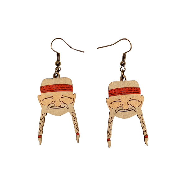 Willie Nelson Earrings