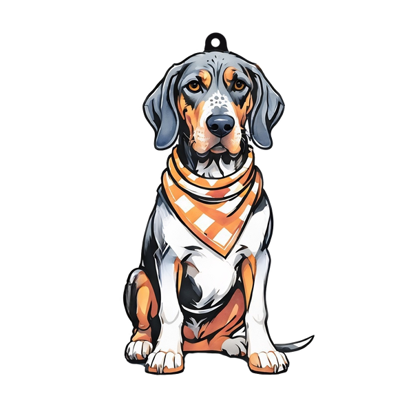 Tennessee Bluetick Coonhound Earrings