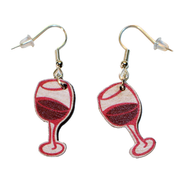 Wine Glass Earrings