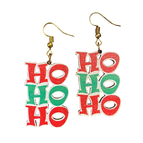 Ho Ho Ho Holiday Earrings