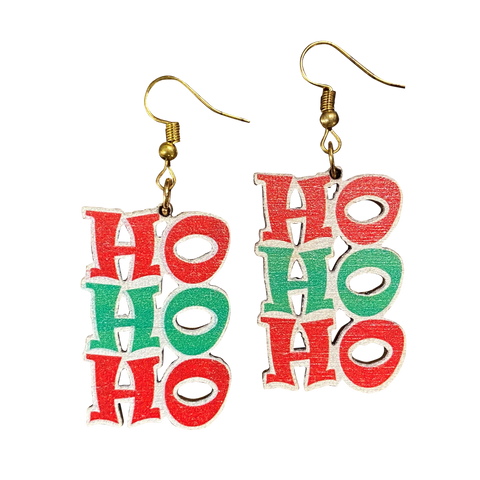 Ho Ho Ho Holiday Earrings