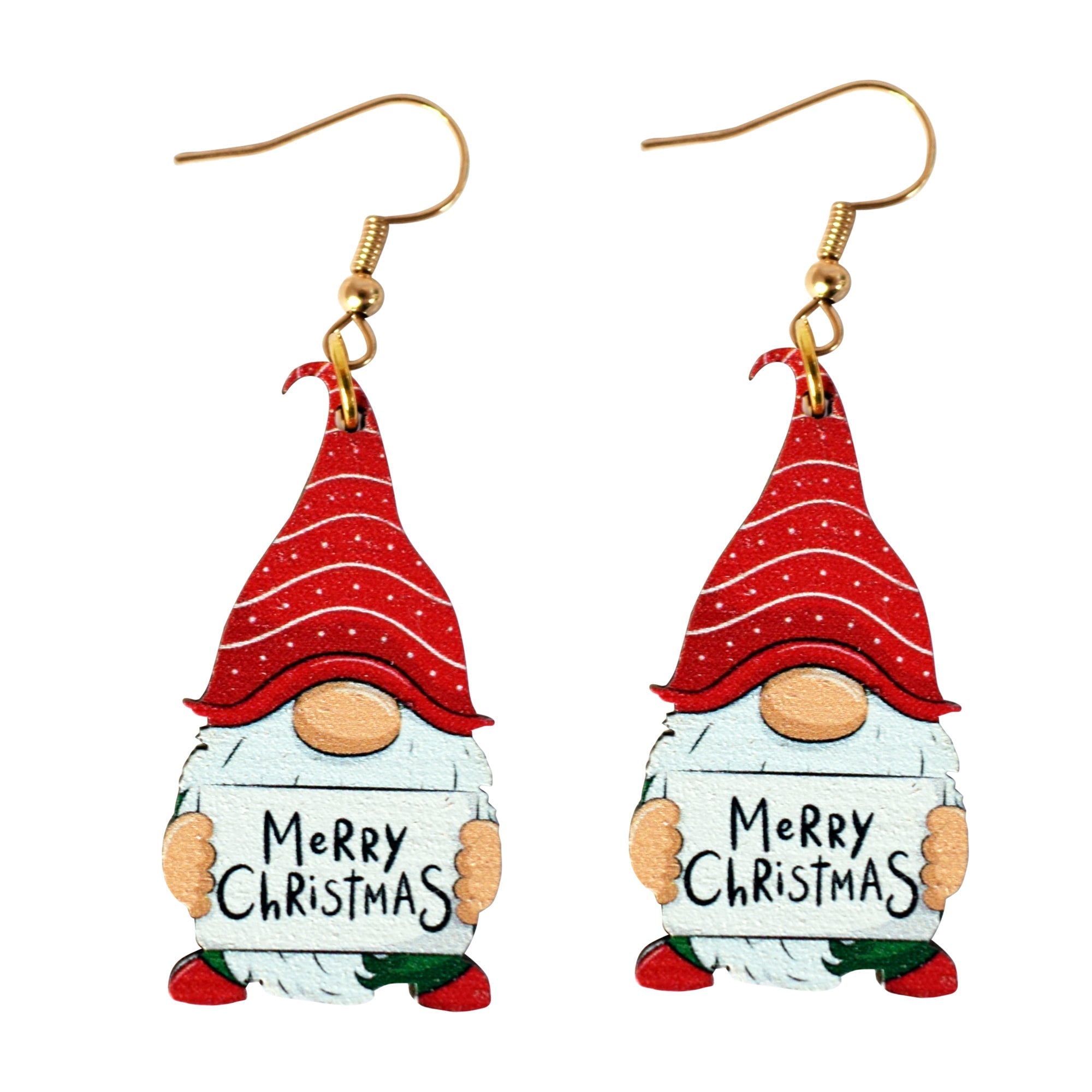 Christmas Gnome Earrings – Buy Socks You All