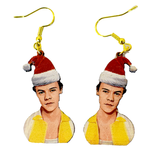 Harry Styles Christmas Earrings