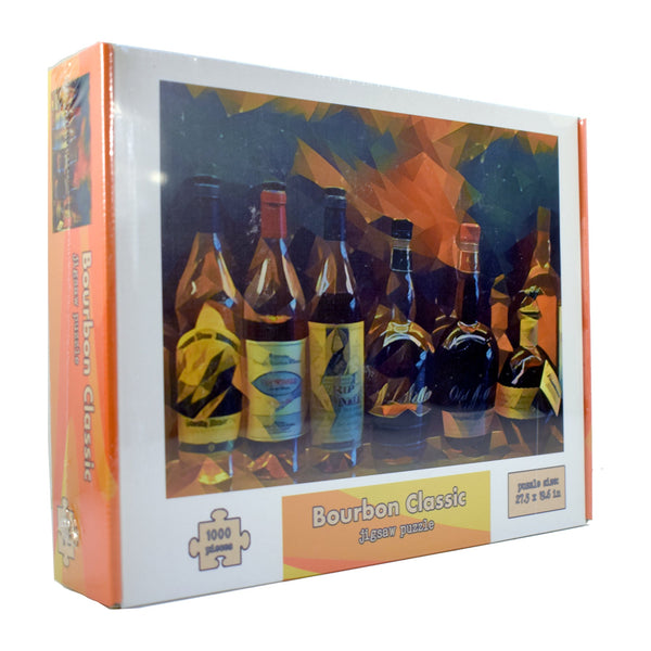 Bourbon Bottles Classic Pop Art 1000 Piece Jigsaw Puzzle