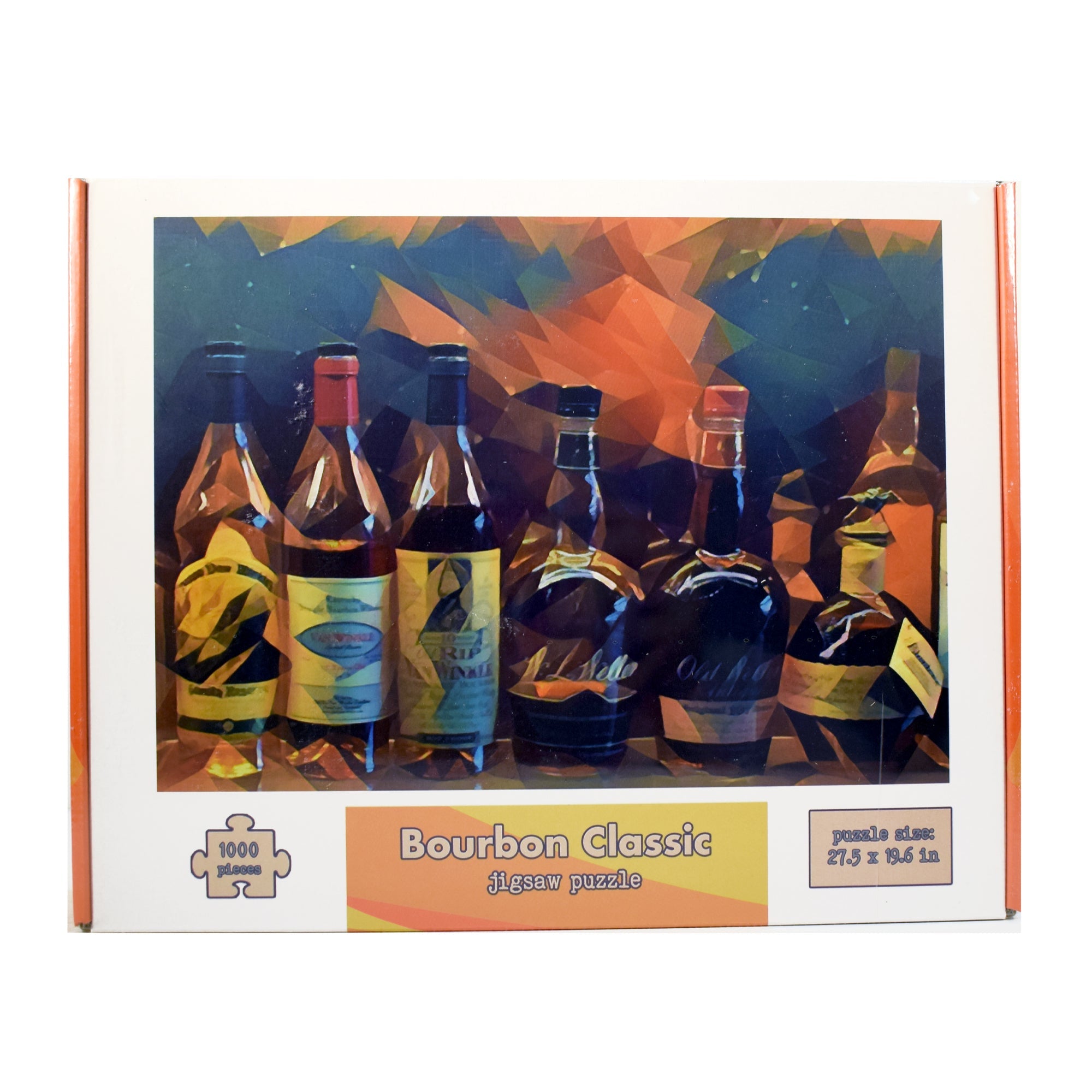 Bourbon Bottles Classic Pop Art 1000 Piece Jigsaw Puzzle