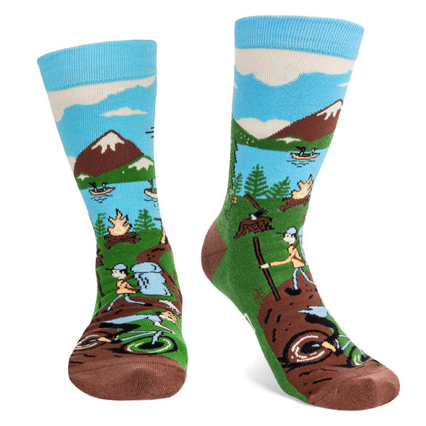 Happy Camper Socks