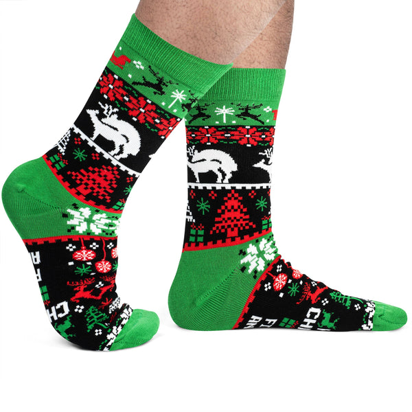 Merry Xmas You Filthy Animal Socks