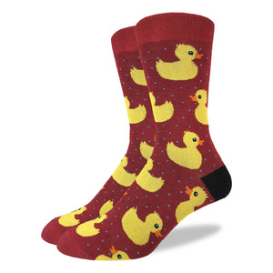 Men's Big and Tall Rubber Ducks Socks