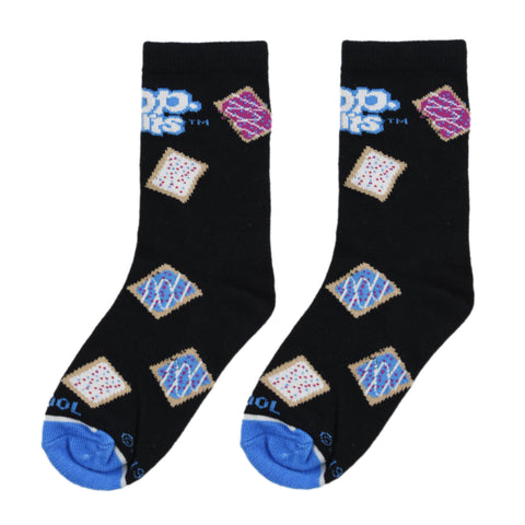 Pop Tarts Logo 7-10 Socks - Kids