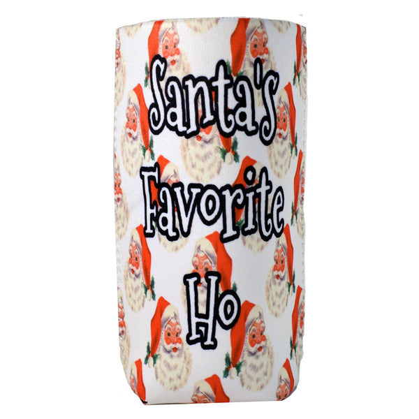 Santa's Favorite Ho Slim Koozie