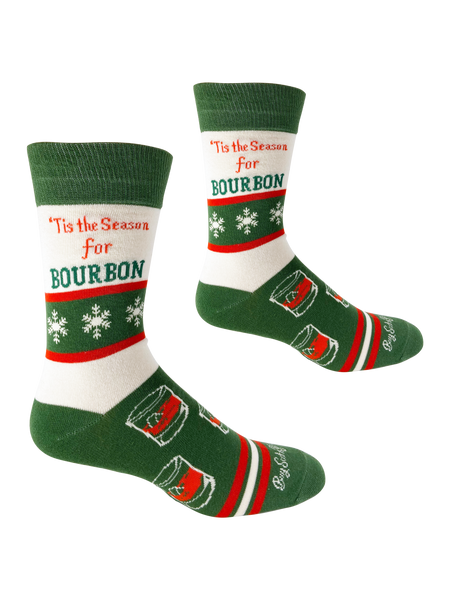 Tis the Season for Bourbon Men's Socks