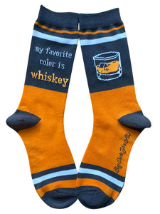 My Favorite Color is Whiskey Women's Socks