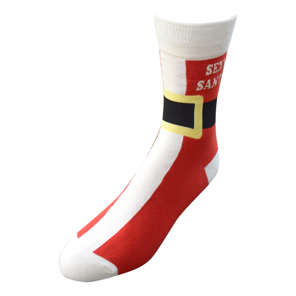 Sexy Santa Men's Socks