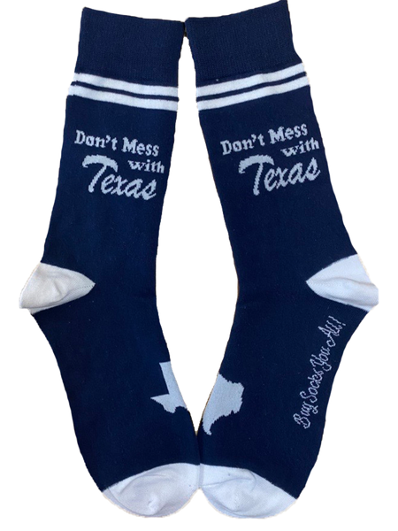Don't Mess with Texas Men's Socks
