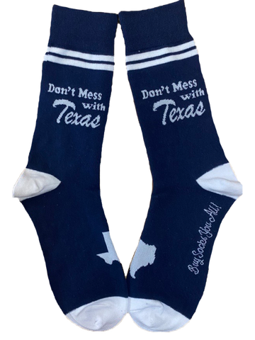Don't Mess with Texas Men's Socks