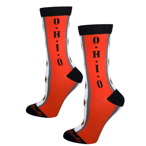 Ohio Buckeyes Women's Socks