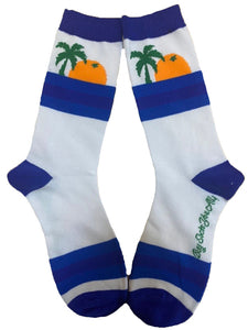 Florida Orange Sunset Women's Socks