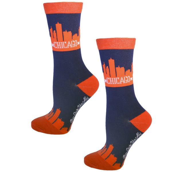 Chicago Illinois Skyline Women's Socks