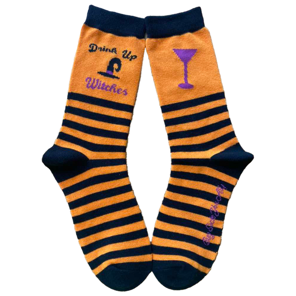 Drink Up Witches Women's Socks