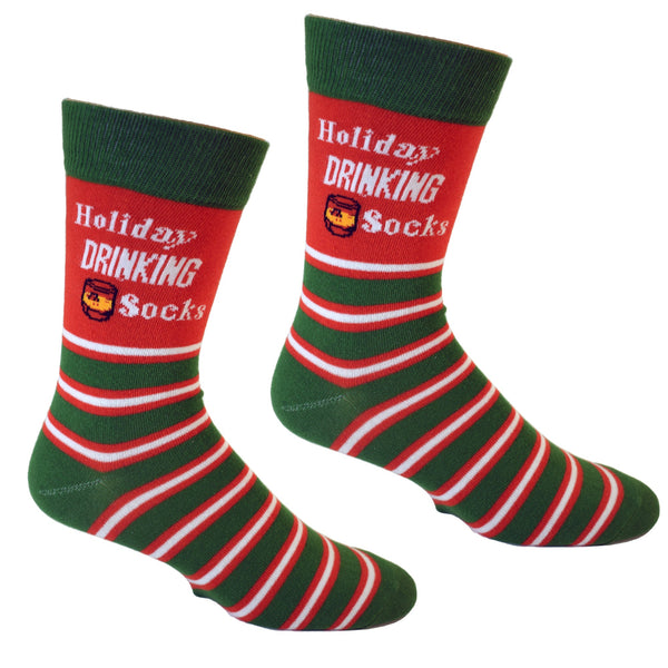 Holiday Drinking Socks Men's Socks