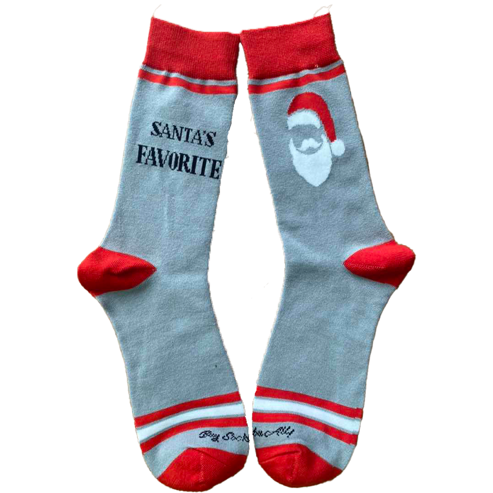 Santa's Favorite Men's Socks