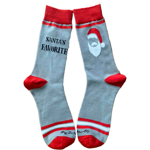 Santa's Favorite Men's Socks