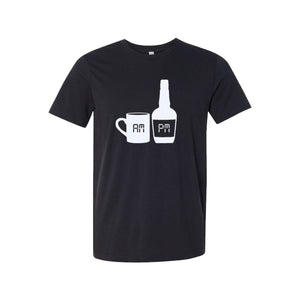 Bourbon and Coffee AM PM Unisex T-Shirt