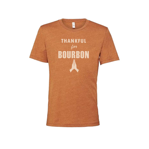 Thankful for Bourbon Unisex T-Shirt