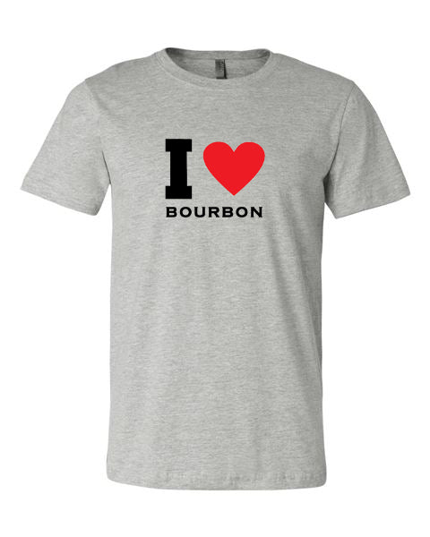 I Love Bourbon Unisex T-Shirt