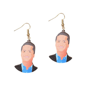 Coach John Calipari Earrings