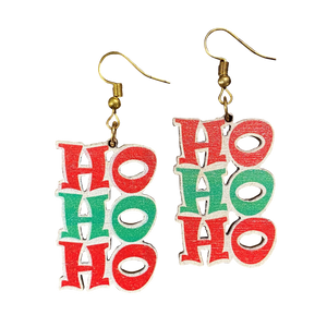 Ho Ho Ho Holiday Earrings