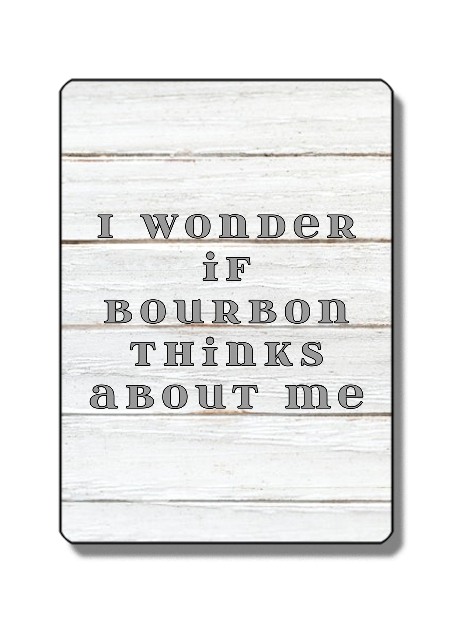 I Wonder if Bourbon Thinks About Me Pocket Tissues