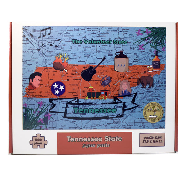 Tennessee the Volunteer State 1000 Piece Jigsaw Puzzle