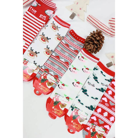 Assorted Styles Christmas Theme Socks