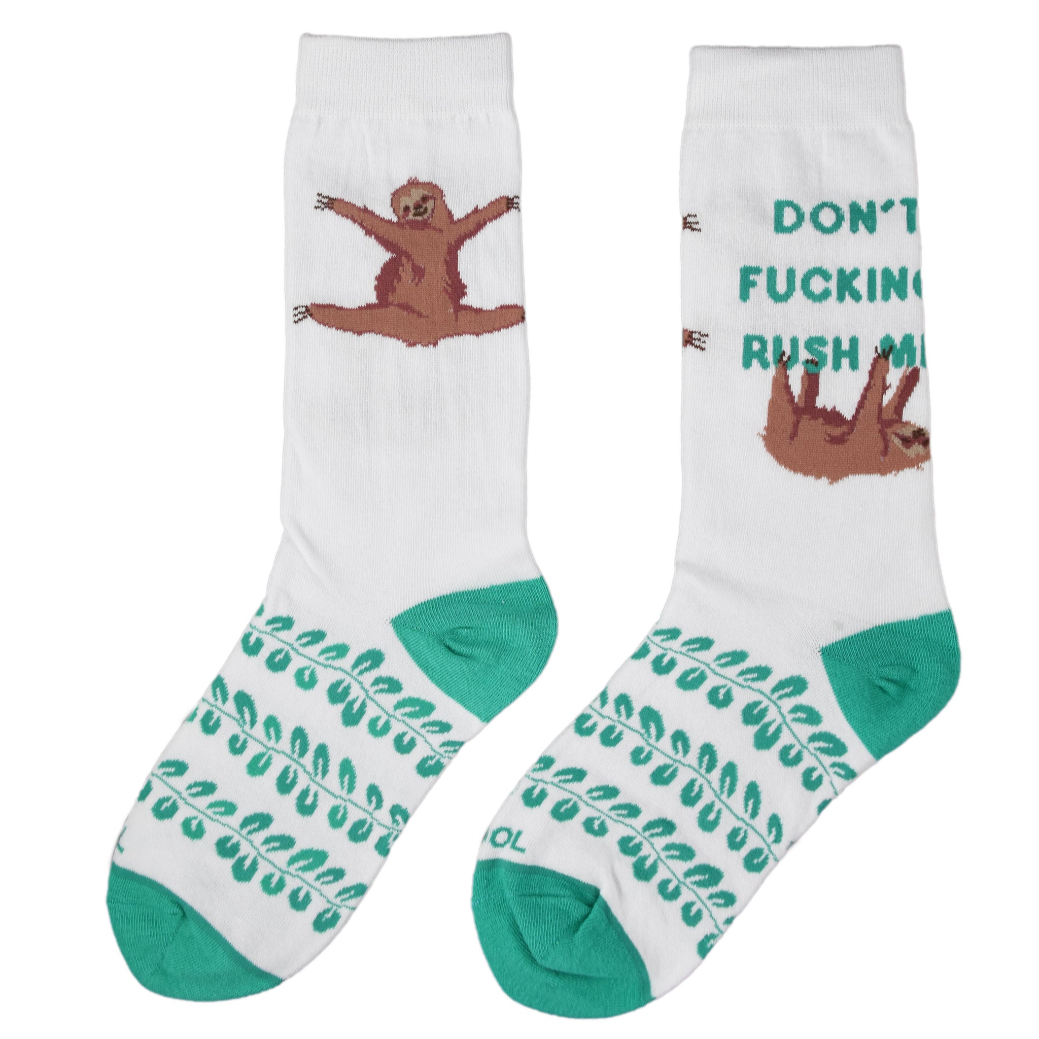 Dont "F" Rush Me Socks - Womens