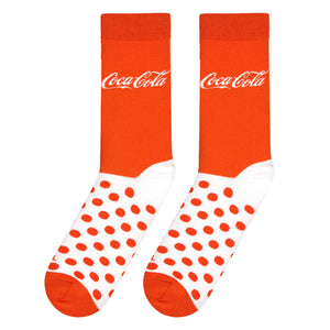 Coca Cola Spots - Mens Crew Folded