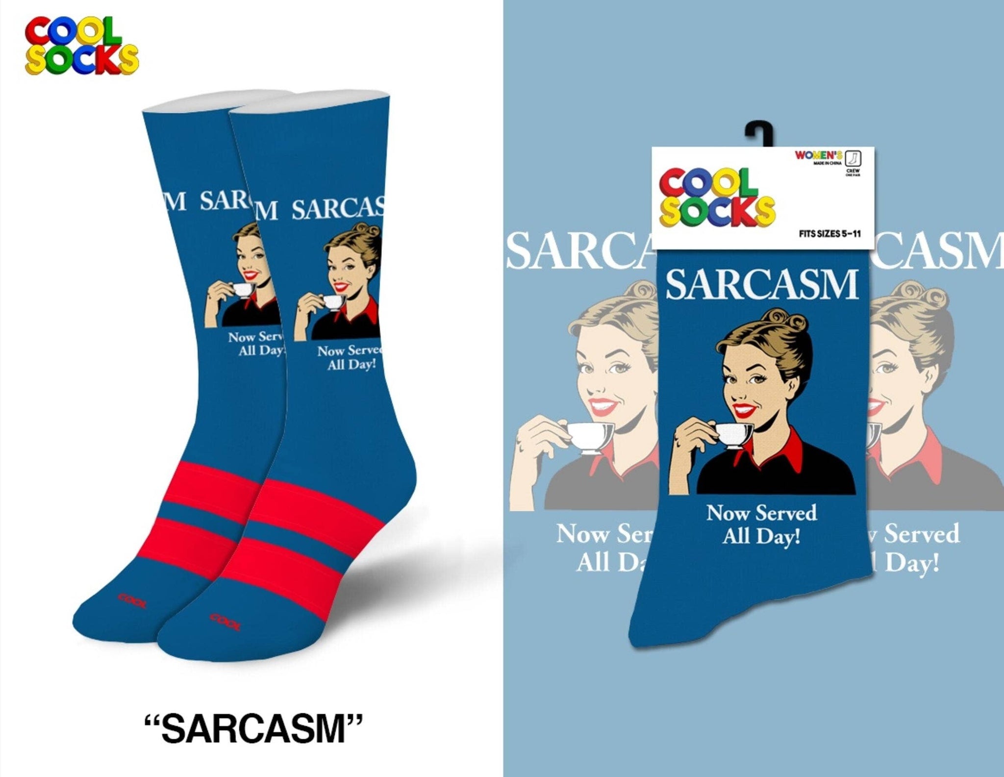 Sarcasm Socks - Womens